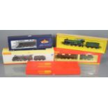 Three boxed 00 gauge locomotives to include Bachmann class 20 diesel locomotive, Hornby R.759 and
