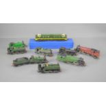 A group of 00 gauge locomotives to include Hornby Dublo diesel, Wrenn LMS 2679, Wrenn GWR 8230,