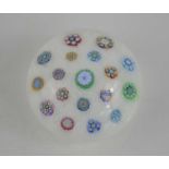 A Peter McDougall special edition millefiori paperweight, 28 of 30.