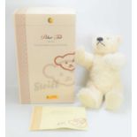 A Steiff limited edition "Polar Ted" in original box and certificate, number 1286 of 2000.