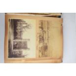 Local interest: A 19th century postcard and photo album showing Stamford town bridge, Stamford