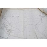 A group of 2nd Edition Ordnance Survey maps of Stamford and the surrounding areas, circa 1903 and