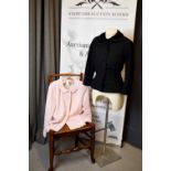 A vintage mid 20th century Spectator Ltd for Lord & Taylor, Fith Avenue black pelham jacket with