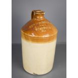Local interest: Tidaffarn & Son Wine & Spirit Merchants of Stamford stoneware jar, stamped no. 2,