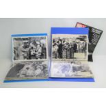 Two albums of Royal photographs, mostly of Princess Diana, from the offices of the Leicester