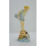 A Royal Worcester bone china figure, Sea Breeze, modelled by Dorothy Doughty, No3008.