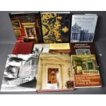 A group of reference books to include Arthur Negus English Furniture, Late Medieval and