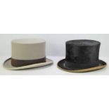 Two vintage bowler hats both by Austin Reed and one retailed by Christys of London.