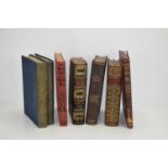 A group of vintage books to include United Service Magazine 1847, Fifteen decisive battles of the
