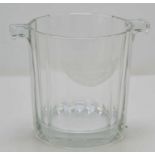 A Moet and Chandon Petite Liquorelle glass ice bucket, 13.5cm high.