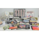 A large group of Royal Mail mint commemorative and definitive stamps together with a quantity of