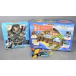 A Vintage Matchbox Thunderbirds Tracey Island with accessories and original box together with a