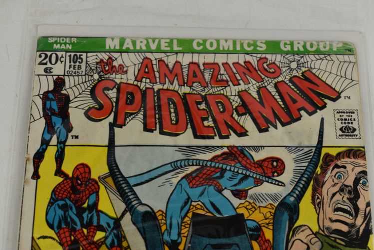 Marvel Comics: The Amazing Spiderman issue numbers #103 to #128, published 1972 and 1973, - Bild 10 aus 20