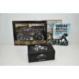 A Minichamps "Classic Bike Series" Norton Commando 750 Fastback, boxed, together with two