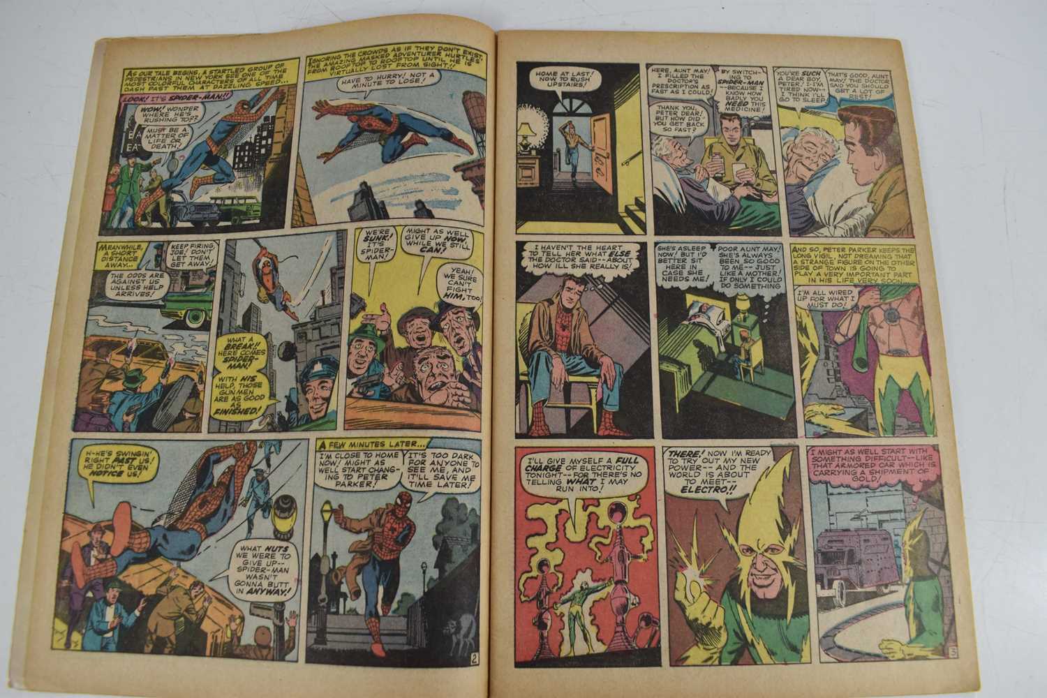 Marvel Comics: The Amazing Spiderman #9 / No.9, first appearance of Electro, published 1964, 9d - Bild 4 aus 9