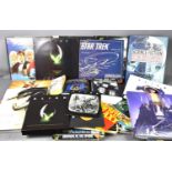 A group of sci-fi related vinyl record soundtracks to include Alien and Star Wars together with a