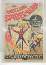 Marvel Comics: The Amazing Spiderman #1 / No.1, 9d copy, published 1962.