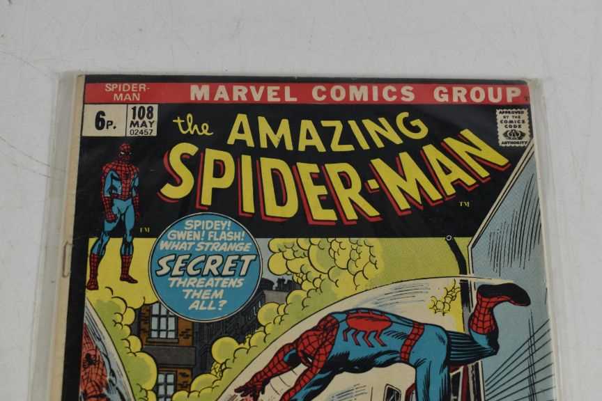 Marvel Comics: The Amazing Spiderman issue numbers #103 to #128, published 1972 and 1973, - Bild 18 aus 20