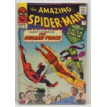 Marvel Comics: The Amazing Spiderman #17 / No17, guest starring The Human Torch, published 1964,
