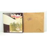 Two Led Zeppelin vinyl LPs, "In through the out door" 1979 with outer and inner sleeves and Led