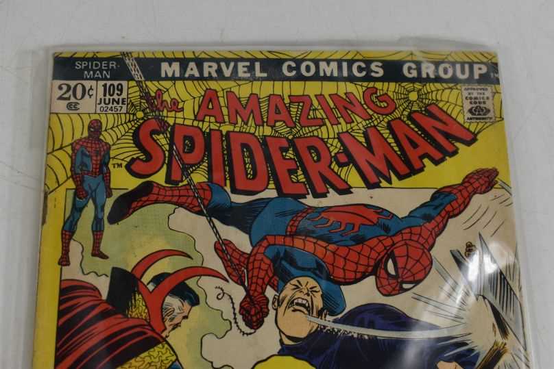 Marvel Comics: The Amazing Spiderman issue numbers #103 to #128, published 1972 and 1973, - Bild 17 aus 20