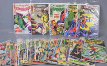 Marvel Comics: The Amazing Spiderman issues 66 to 99, issue #78 mark the first appearance of Hobie