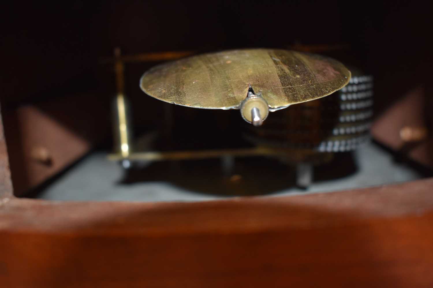 A 19th century Irish mahogany cased fusee wall clock, the Roman numeral dial signed Chancellor, - Image 3 of 6