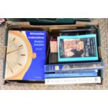 A group of Horological and antique related books to include Railway Clocks by Ian P Lyman, History