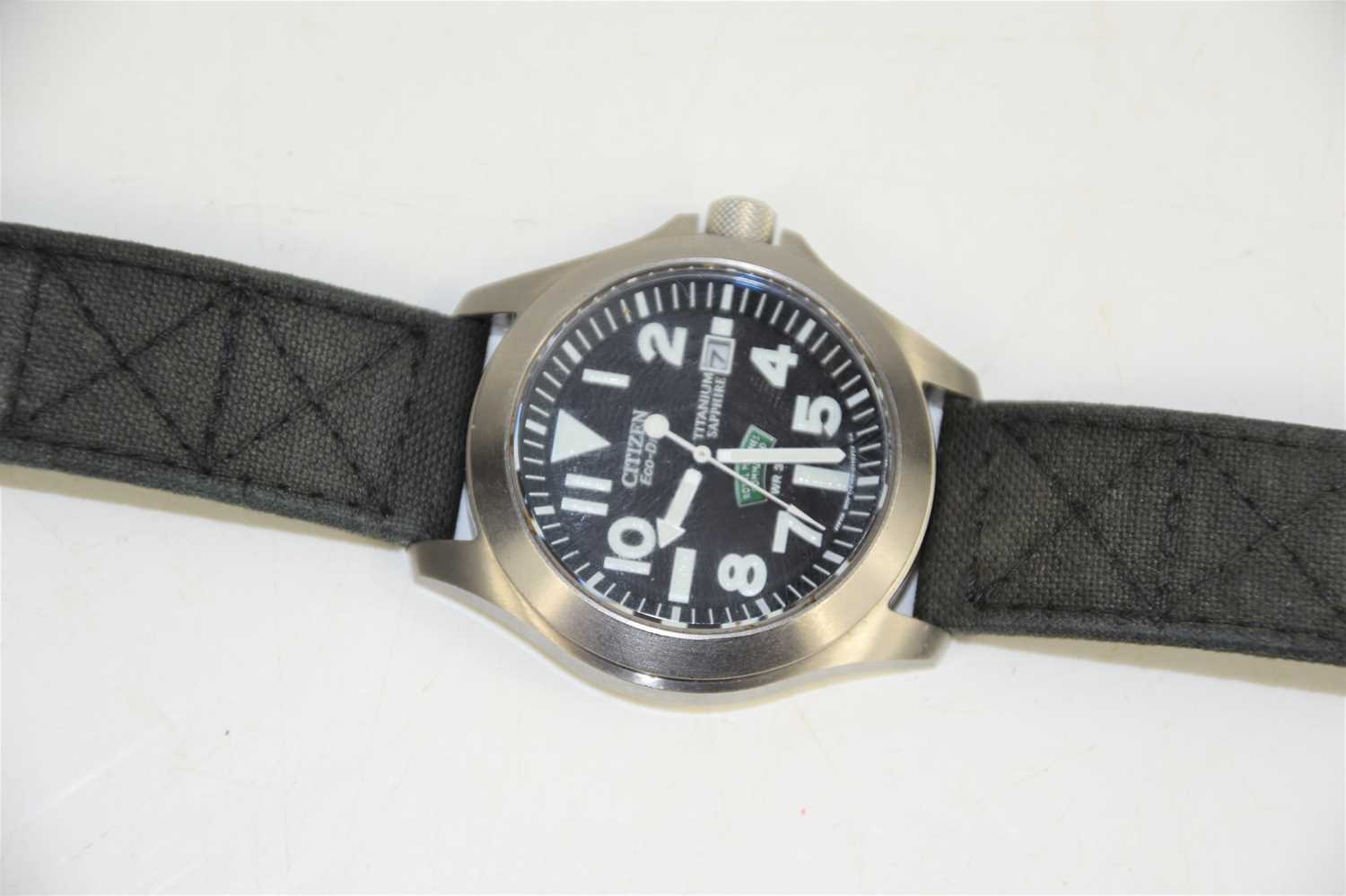 A Citizen Eco-Drive Royal Marines Commando wristwatch. - Bild 2 aus 2