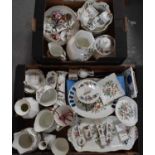 A quantity of Aynsley "Pembroke" porcelain to include vases, bowls, dishes, ornaments, candlestick