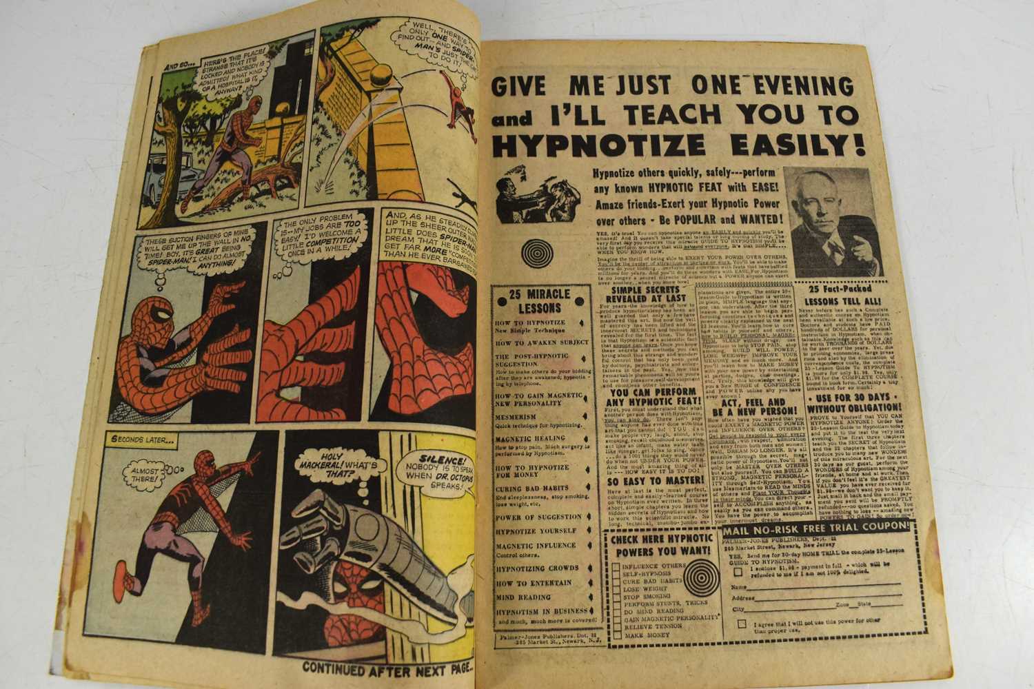 Marvel Comics: The Amazing Spiderman No3 / #3, introducing Dr Octopus, 9d copy. - Bild 9 aus 9