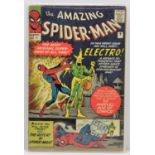 Marvel Comics: The Amazing Spiderman #9 / No.9, first appearance of Electro, published 1964, 9d