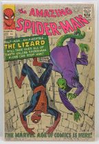 Marvel Comics: The Amazing Spiderman #6 / No.6, first appearance of The Lizard, 9d copy.