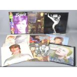 A collection of David Bowie vinyl Lps comprising of Aladdin Sane, Scary Monsters, Diamond Dogs, Lets