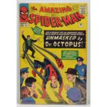 Marvel Comics: The Amazing Spiderman #12 / No.12, published 1964, 9d copy.