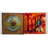The Grateful Dead vinyl LPs, "American Beauty" and "Live/Dead", Warner Brothers, K46074 and WB