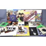 A collection of Beatles vinyl LPs comprising of Magical Mystery Tour, White Album, With the Beatles,