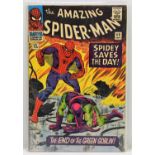 Marvel Comics: The Amazing Spiderman #40 / No.40, "The End of the Green Goblin" published 1966,