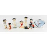 A group of Betty Boop collectables to include three Wade limited edition examples; Nurse, Beach