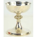 An Elizabeth II 900th anniversary Lincoln Cathedral 1072-1972 silver goblet, hallmarked Birmingham
