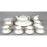 A Royal Doulton "Carlisle" pattern part tea set.