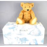 A large Steiff "1908 replica" mohair teddy bear, with box, 58cm.