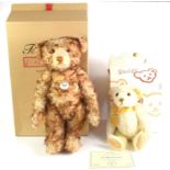 A Steiff limited edition Replica Teddy Bear 1926, 40cm high, with original box, together with a