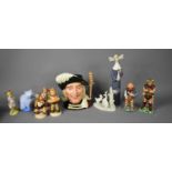 Two Royal Doulton Viking figurines, Boromir HN 2918, Gimli HN2922, Beswick Foxy Whiskered Gentleman,