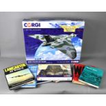 A limited edition boxed Corgi die-cast model of the Vulcan bomber, 1:72 scale together with a