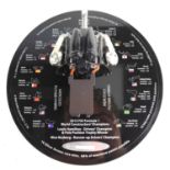 Formula 1 memorabilia: A detailed scale model of the Mercedes PU106B Hybrid engine to celebrate