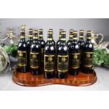 Twelve bottles of Chateau Trotte Vieille, St Emilion Grand Cru red wine 2003, 750ml