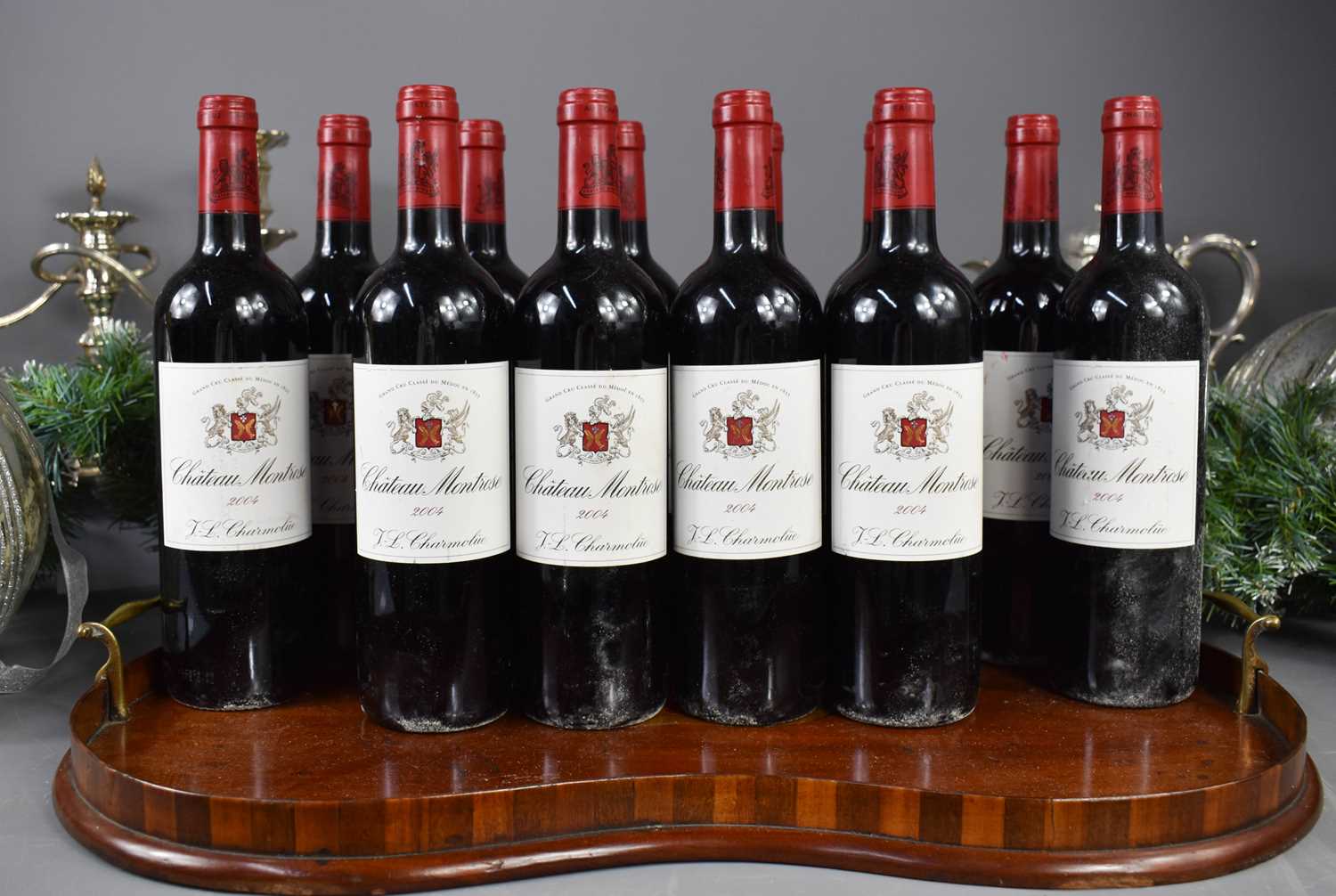 Twelve bottles of Chateau Montrose, Grand Cru Classe Du Medoc, France, 2004, 75cl.