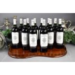 Twelve bottles of Chateau La Fleur de Gay red wine, Pomerol 1997, 750ml.