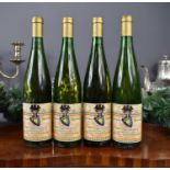 Four bottles of Urziger Schwarzlay, Auslese Mosel-Saar-Ruwet, 1990, 750ml.